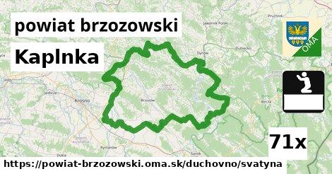 Kaplnka, powiat brzozowski