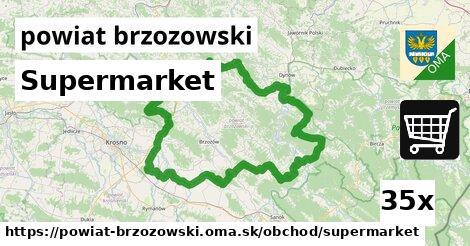 Supermarket, powiat brzozowski