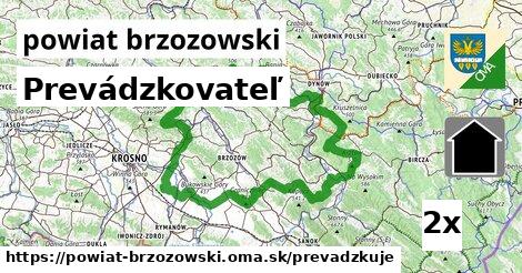 prevádzkovateľ v powiat brzozowski