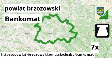 Bankomat, powiat brzozowski