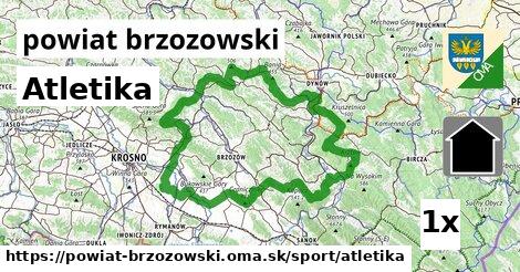 Atletika, powiat brzozowski