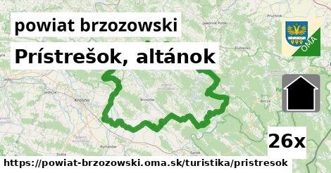 Prístrešok, altánok, powiat brzozowski