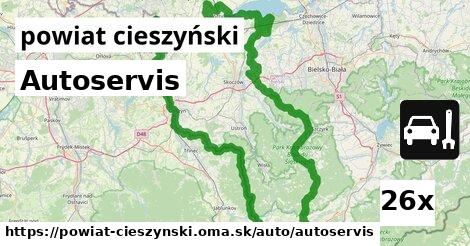 Autoservis, powiat cieszyński