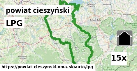 LPG, powiat cieszyński