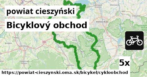 Bicyklový obchod, powiat cieszyński