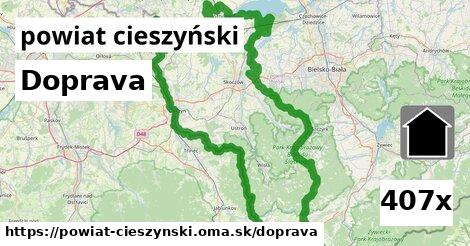 doprava v powiat cieszyński