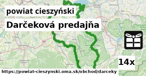 Darčeková predajňa, powiat cieszyński