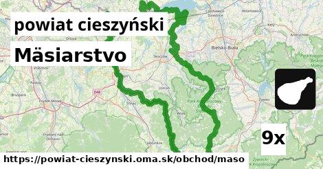 Mäsiarstvo, powiat cieszyński