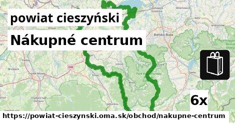 Nákupné centrum, powiat cieszyński