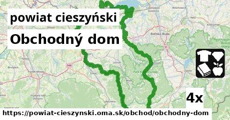 Obchodný dom, powiat cieszyński