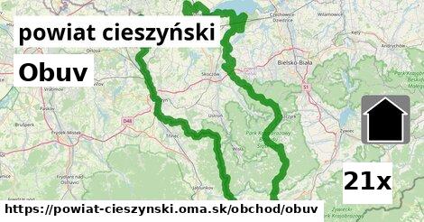 Obuv, powiat cieszyński