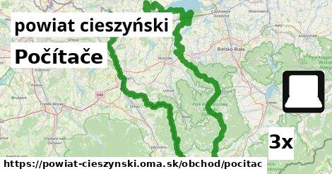 Počítače, powiat cieszyński