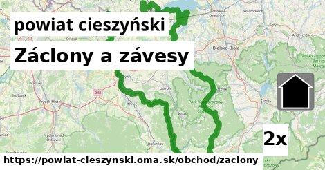 Záclony a závesy, powiat cieszyński