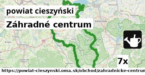 Záhradné centrum, powiat cieszyński