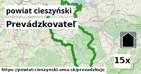 prevádzkovateľ v powiat cieszyński