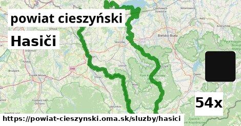 Hasiči, powiat cieszyński