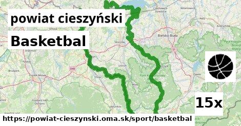 Basketbal, powiat cieszyński