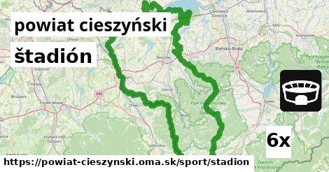 štadión, powiat cieszyński