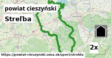 Streľba, powiat cieszyński