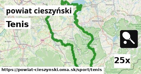 Tenis, powiat cieszyński