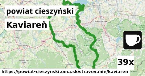 Kaviareň, powiat cieszyński