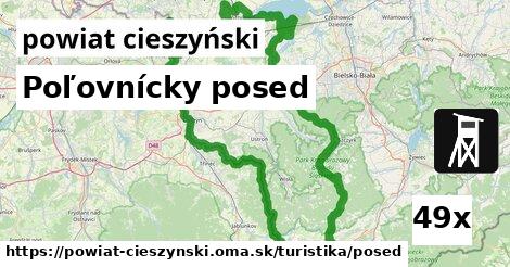 Poľovnícky posed, powiat cieszyński