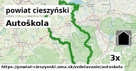 Autoškola, powiat cieszyński