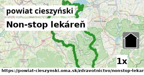 Non-stop lekáreň, powiat cieszyński