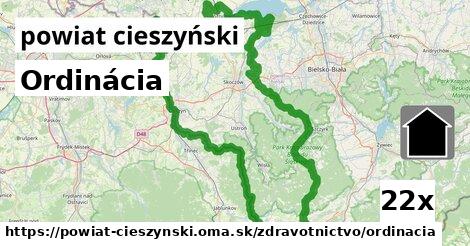 Ordinácia, powiat cieszyński