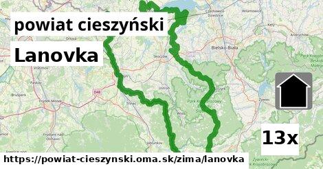 Lanovka, powiat cieszyński