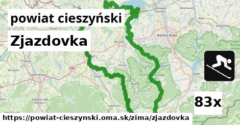 Zjazdovka, powiat cieszyński