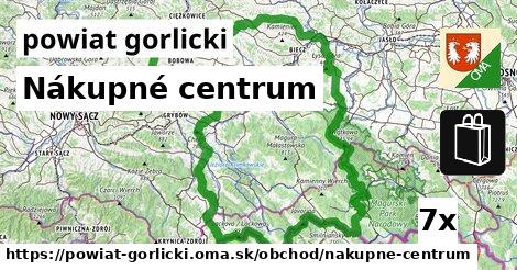 Nákupné centrum, powiat gorlicki