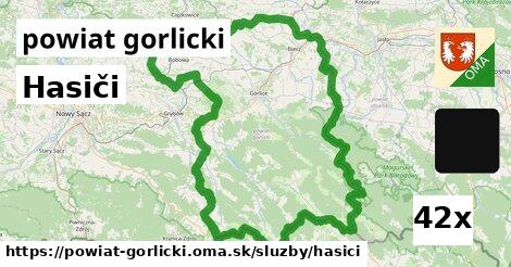 Hasiči, powiat gorlicki