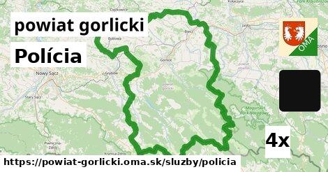 Polícia, powiat gorlicki