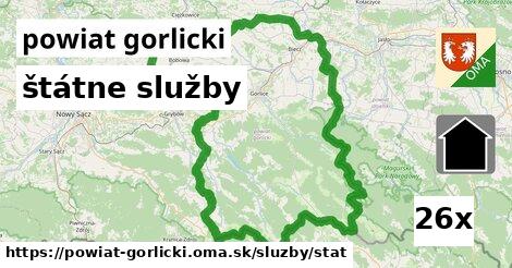 štátne služby, powiat gorlicki