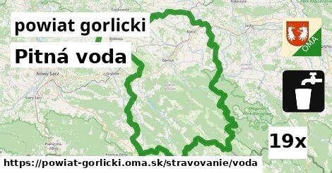 Pitná voda, powiat gorlicki