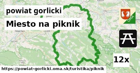 Miesto na piknik, powiat gorlicki