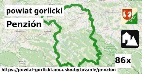 Penzión, powiat gorlicki