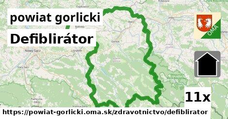 Defiblirátor, powiat gorlicki