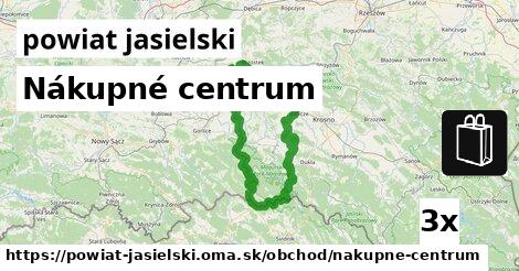Nákupné centrum, powiat jasielski