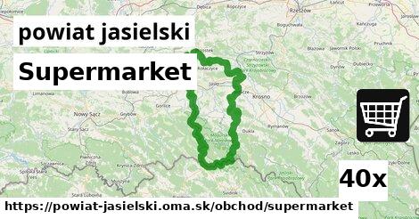 Supermarket, powiat jasielski