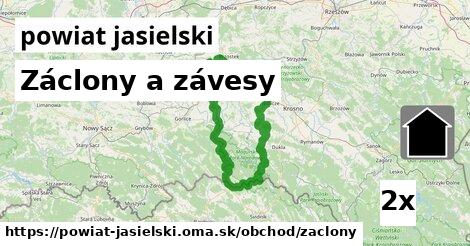 Záclony a závesy, powiat jasielski