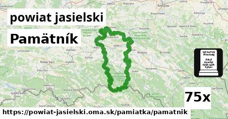 Pamätník, powiat jasielski