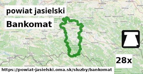 Bankomat, powiat jasielski