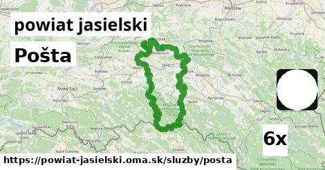 Pošta, powiat jasielski