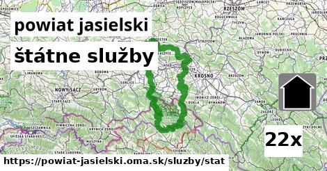 štátne služby, powiat jasielski