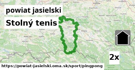 Stolný tenis, powiat jasielski
