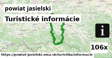 Turistické informácie, powiat jasielski