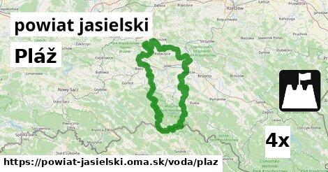 Pláž, powiat jasielski