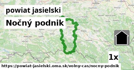 Nočný podnik, powiat jasielski